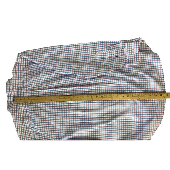 Vineyard Vines Classic Fit Murray Shirt Button Down Men's L Large Check Plaid - Picture 7 of 8